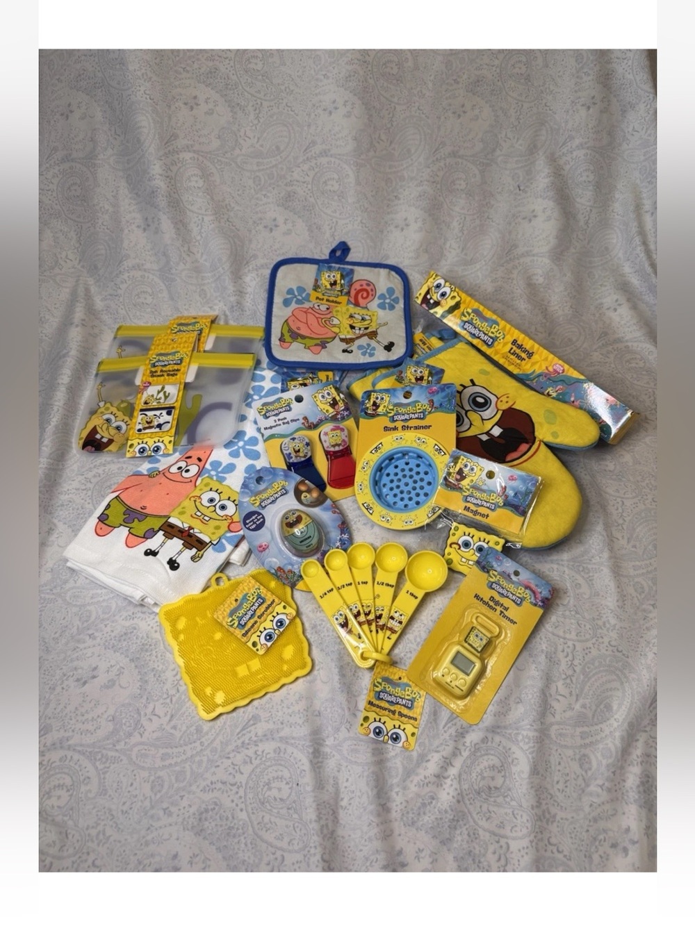 Spongebob Squarepants 22 Piece Kitchen Accessories Set